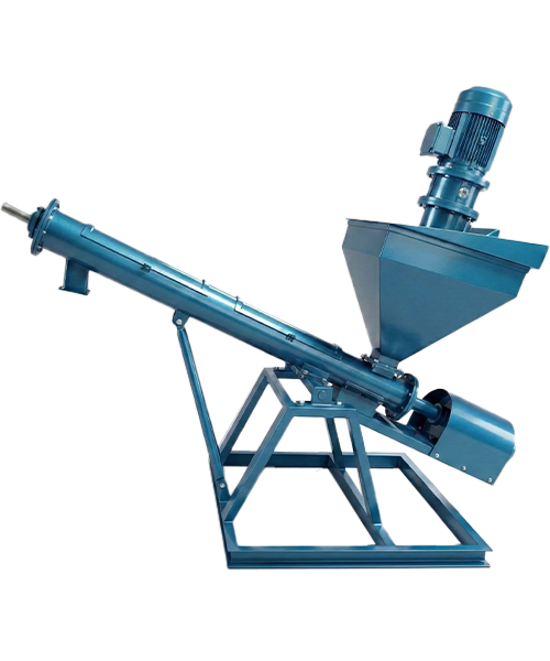 Auger Conveyor with Hoper