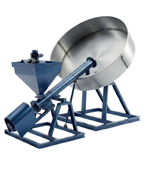 Pan Disc Granulator Set Machine by Shiv Shakti Fabrications